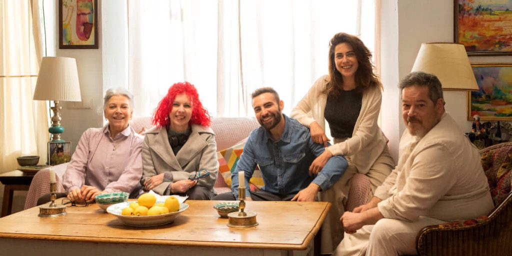 Patricia Ortega, Zack Gómez-Roll, Jorge Sanz, María León, Kiti Mánver, Sara Sálamo y Fernando Guallar